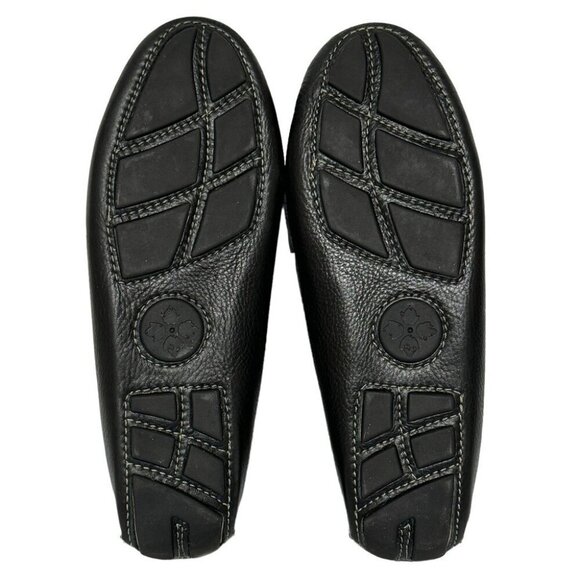 Patricia Nash Domenica Driving Mocs Loafers Black Leather Tassel Women's Sz 8.5 - Picture 8 of 13